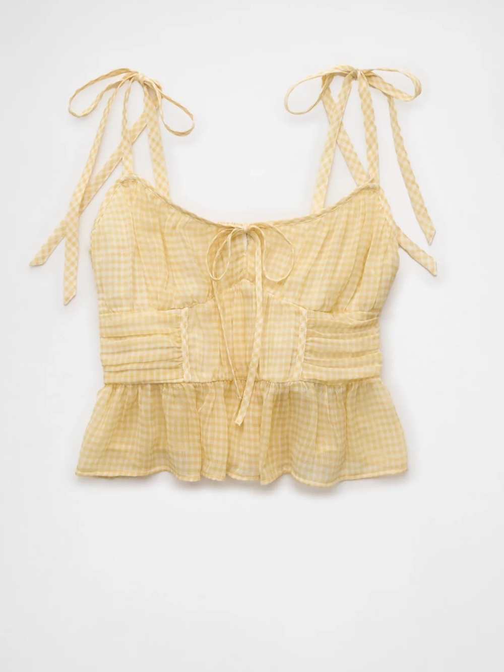 American Eagle Peplum Top